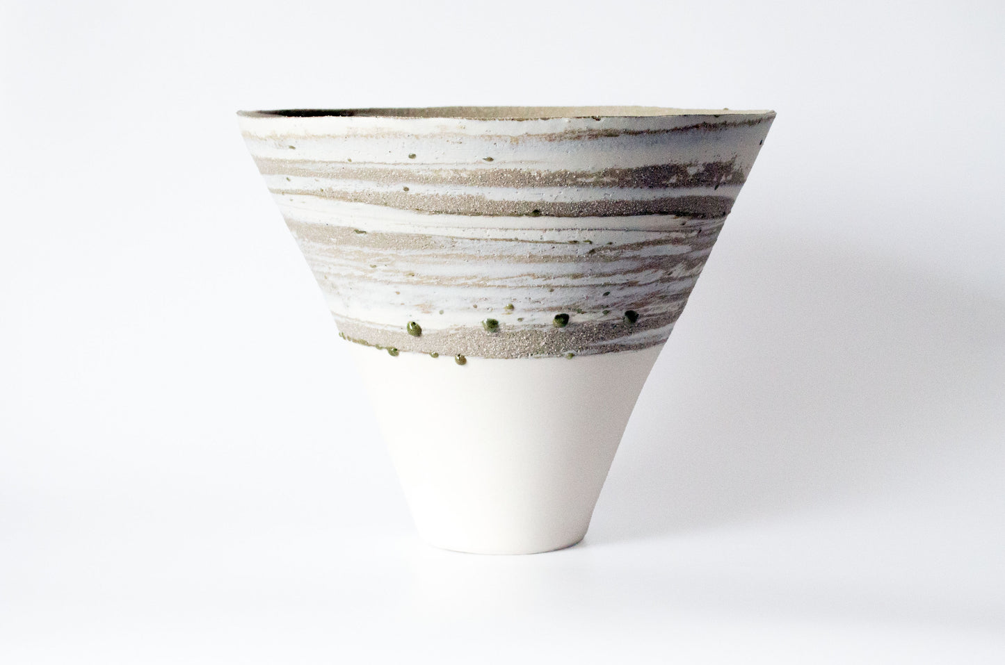 Large Neriage Gray Bowl