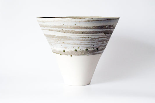 Large Neriage Gray Bowl