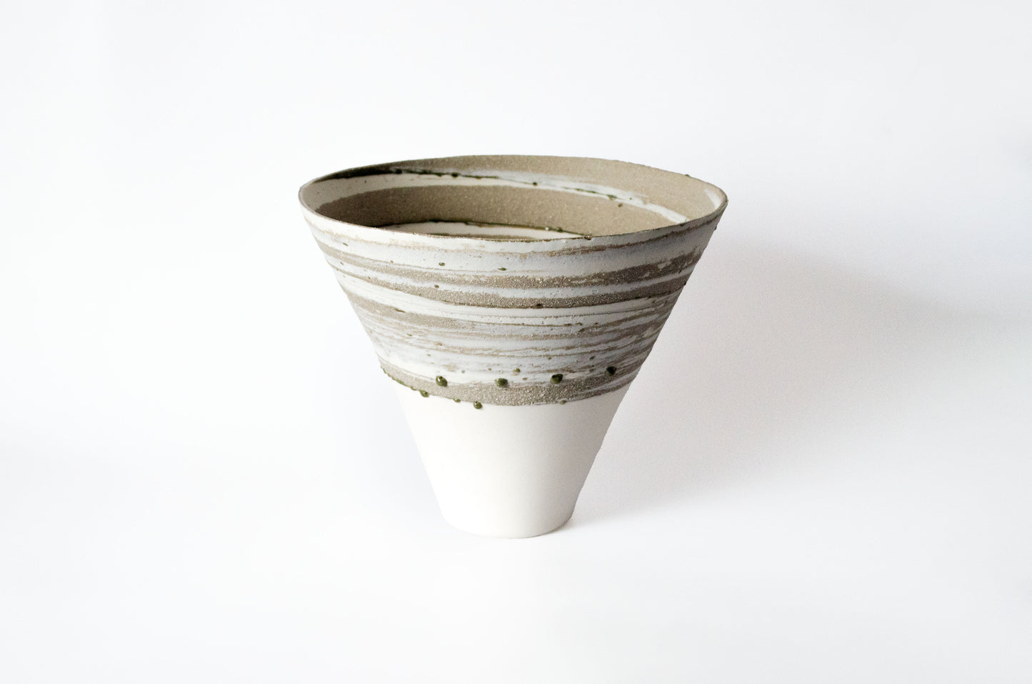 Large Neriage Gray Bowl