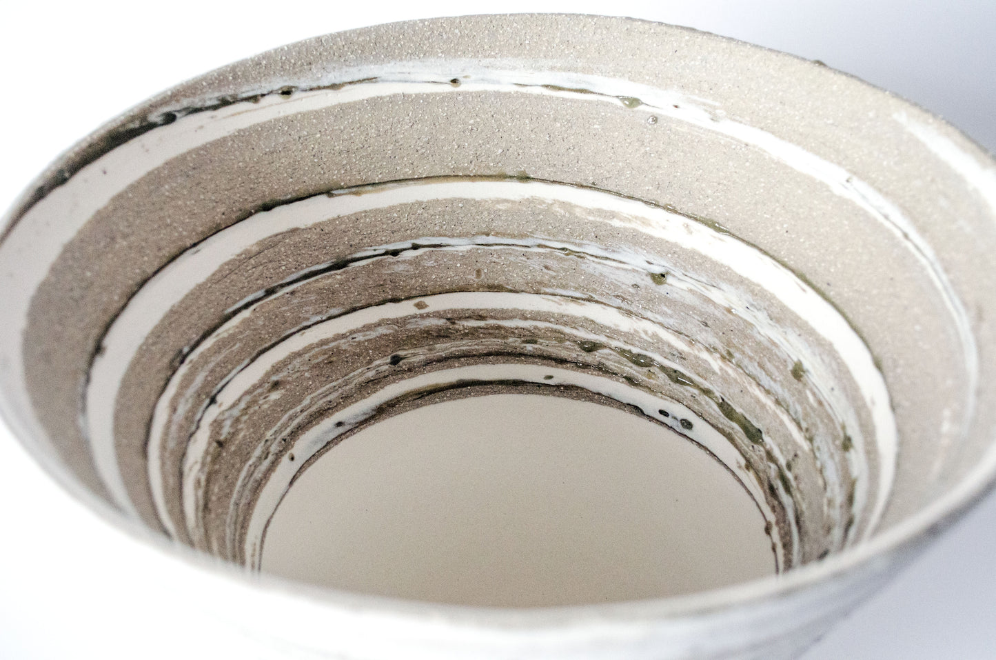 Large Neriage Gray Bowl