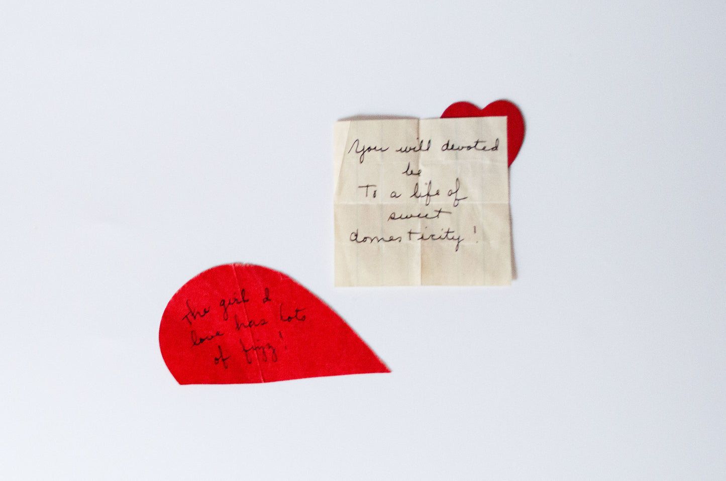 Nerikomi Handwritten Love Note Magnet