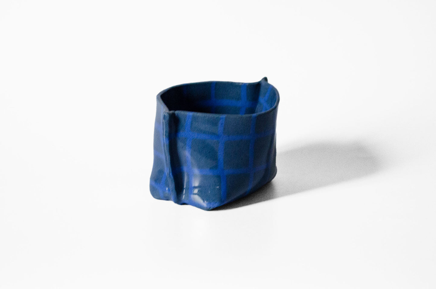 Short Nerikomi Bag Vase