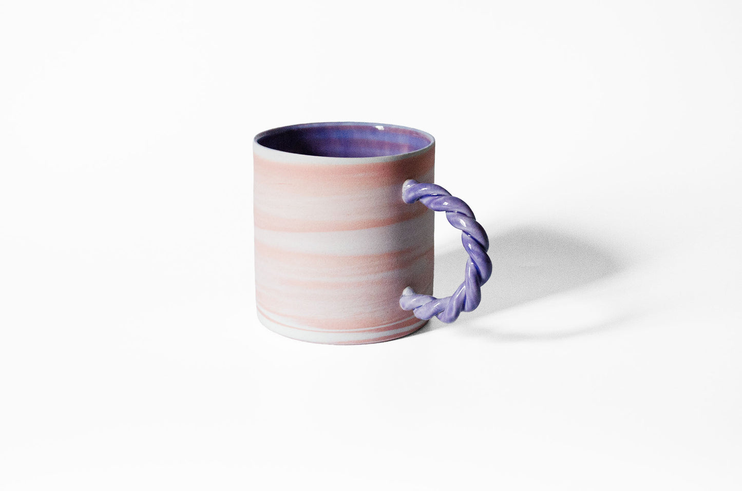 Twisted Handle Mug