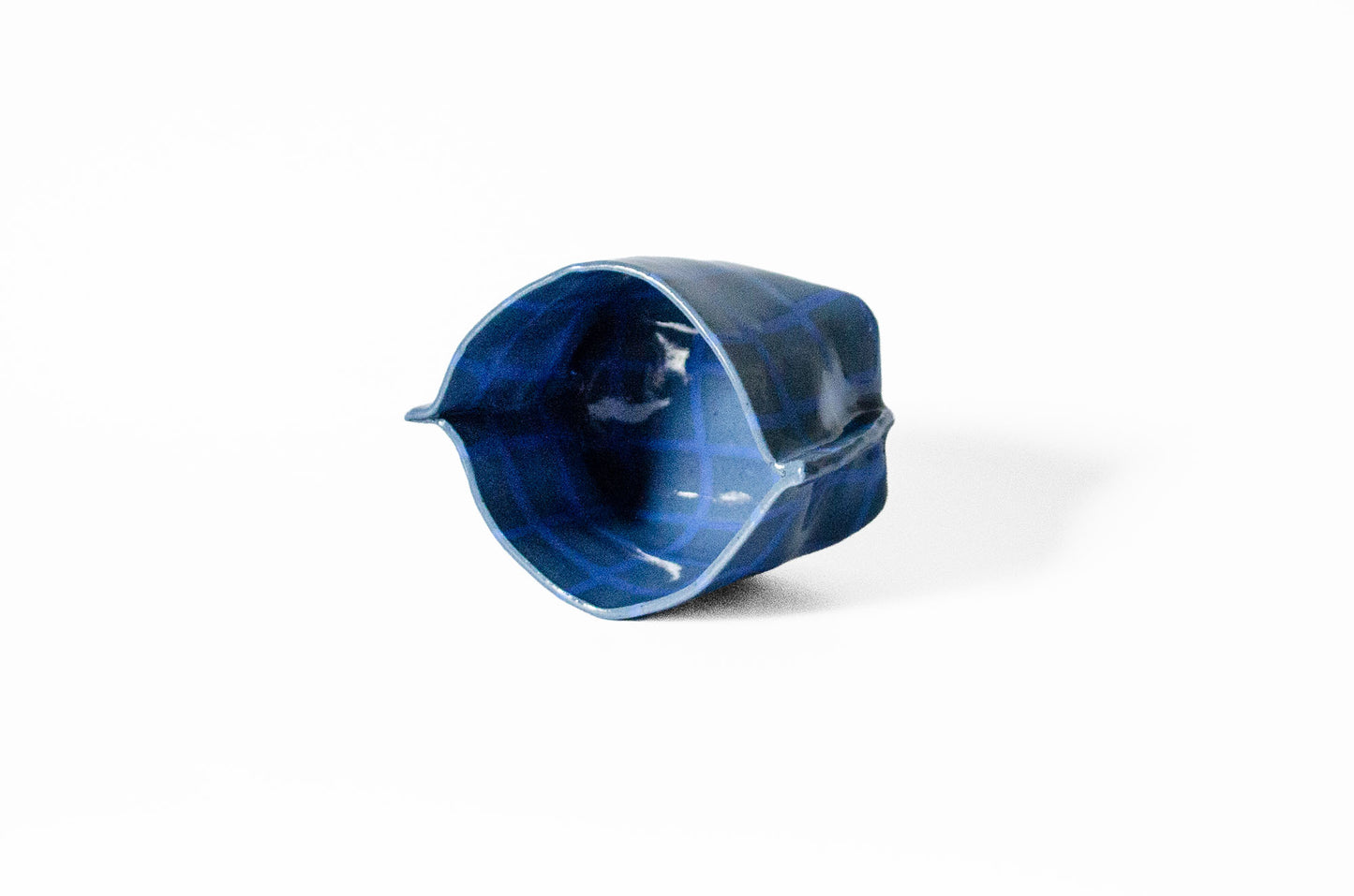 Short Nerikomi Bag Vase
