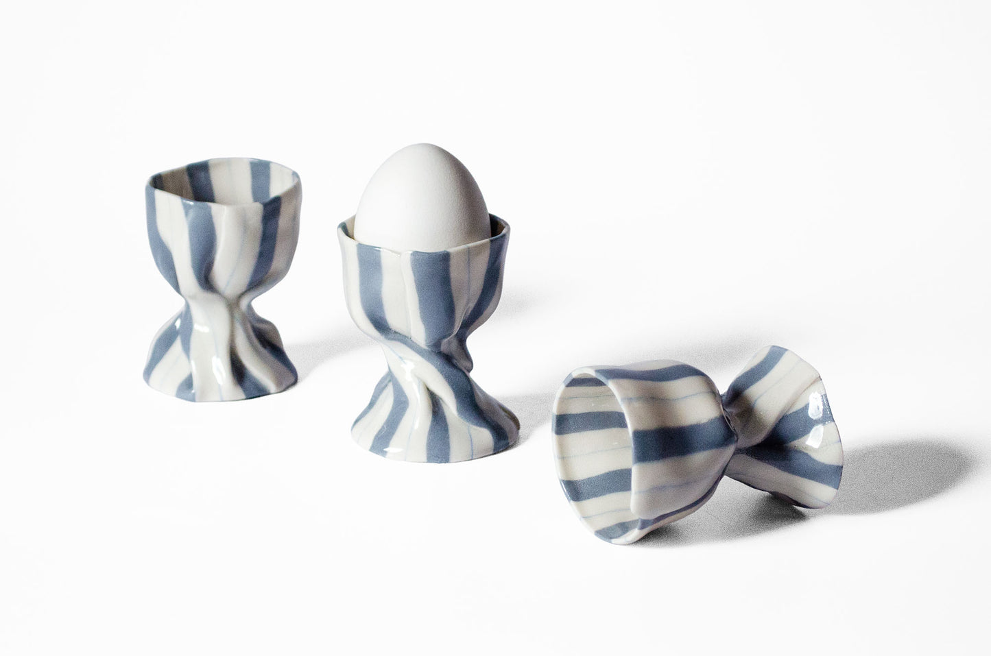 Nerikomi Twisted Egg Cup