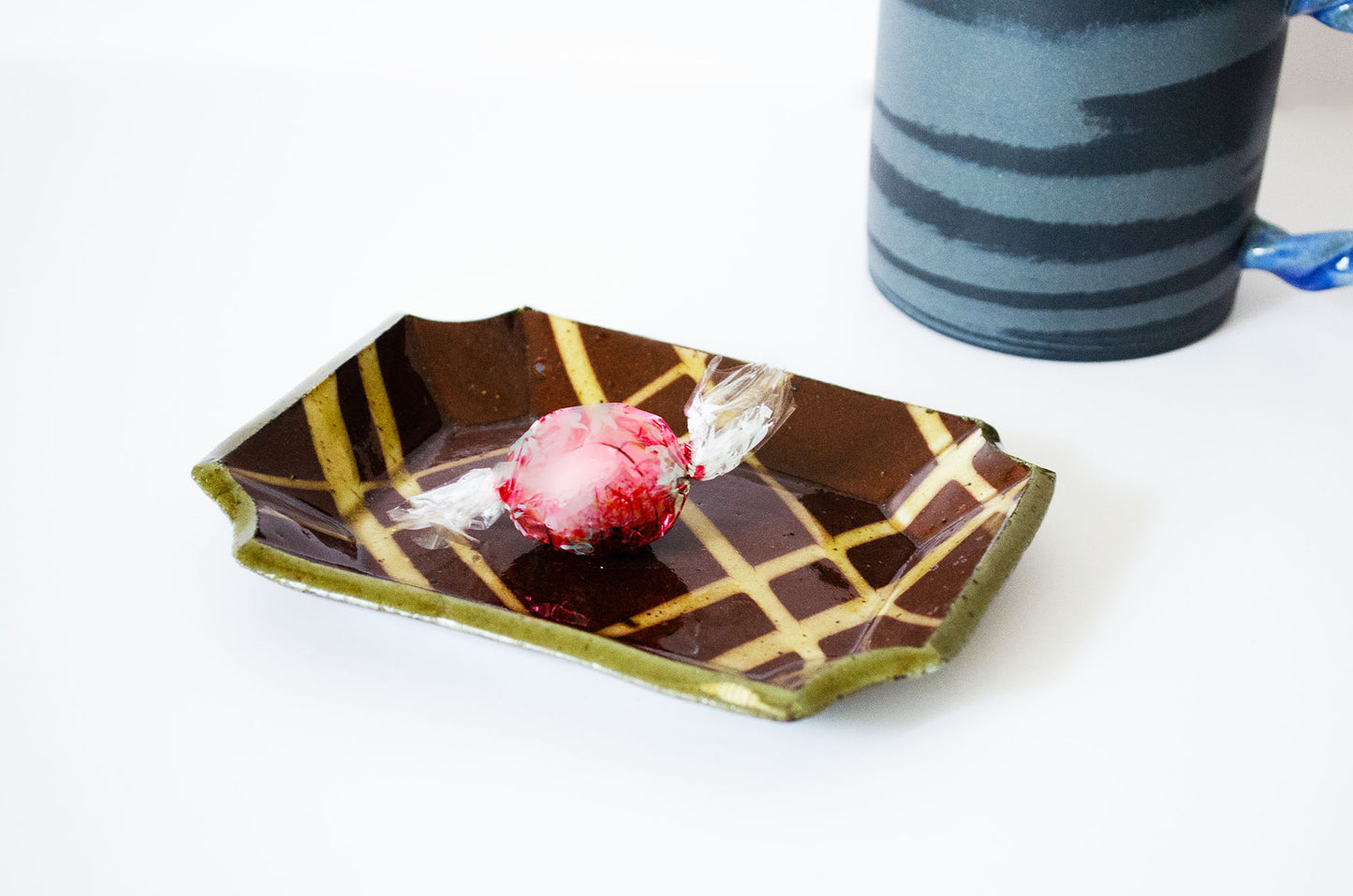 Slipware Rectangular Tray