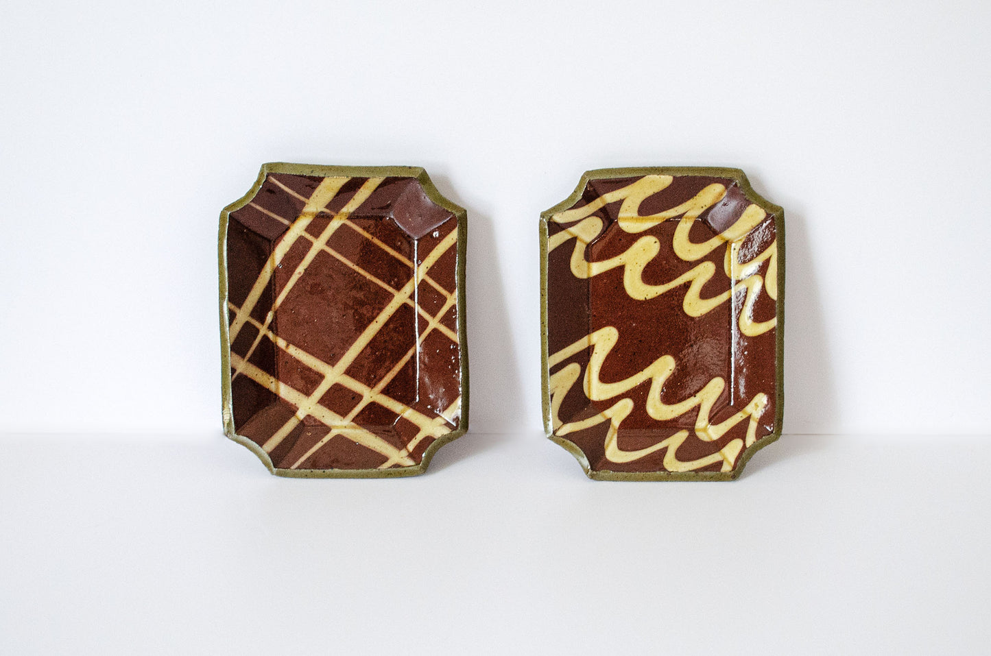 Slipware Rectangular Tray