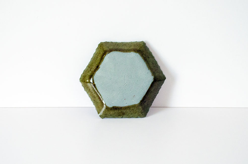 Slipware Hexagonal Small dish