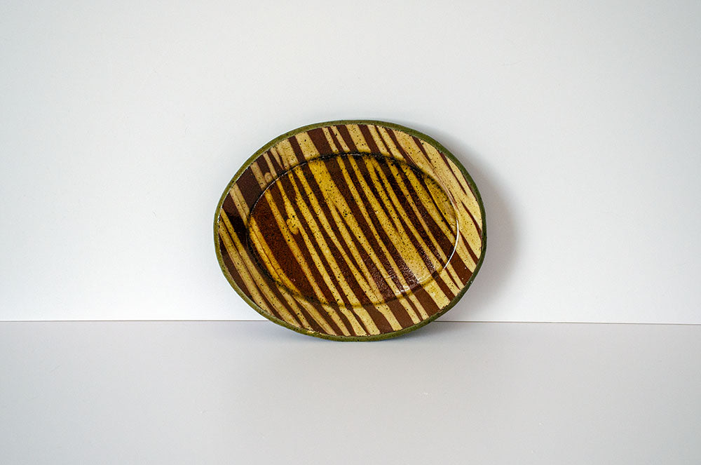 Slipware Ellipse Tray
