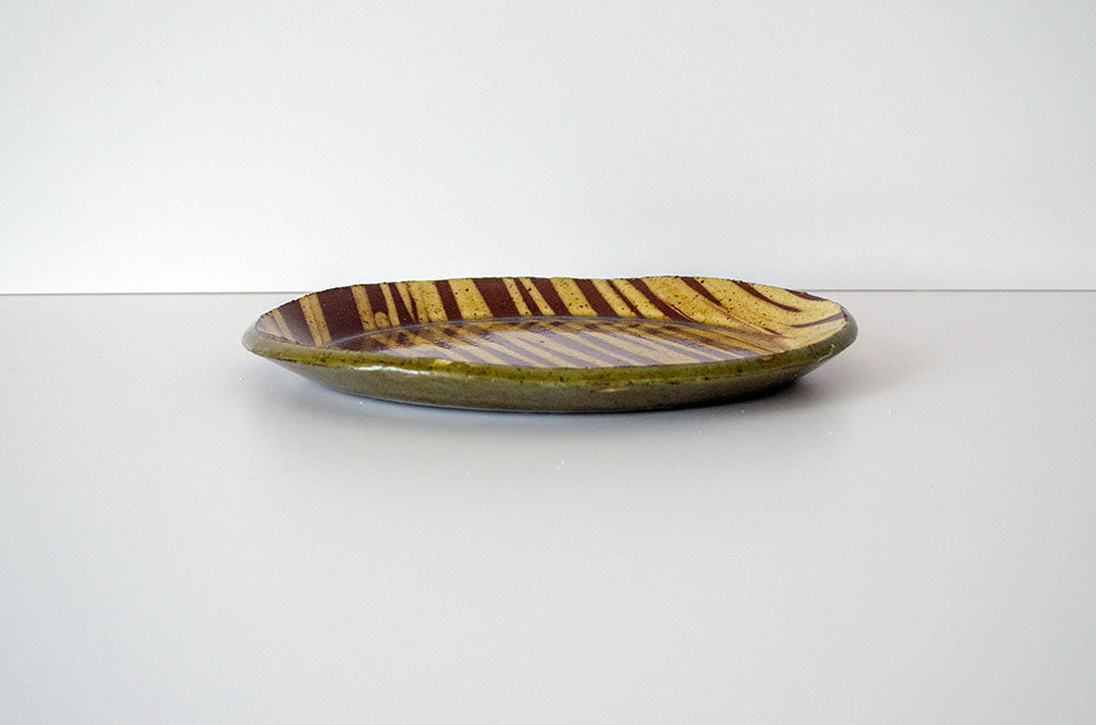 Slipware Ellipse Tray