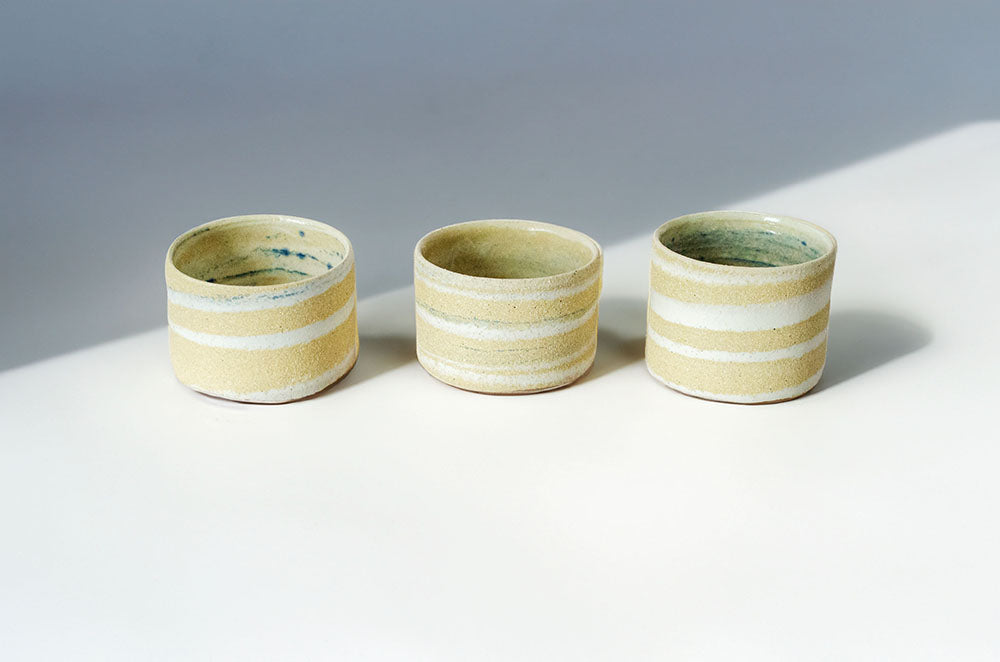 "Seashore" Neriage Matcha Bowl