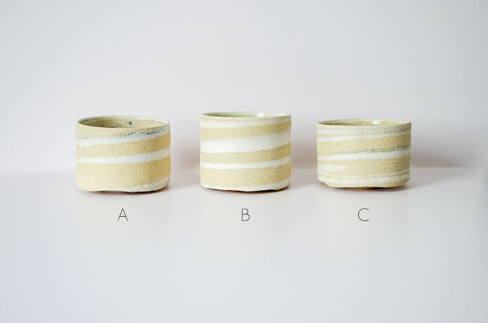 "Seashore" Neriage Matcha Bowl