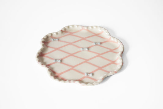 Nerikomi Ribbon Plate