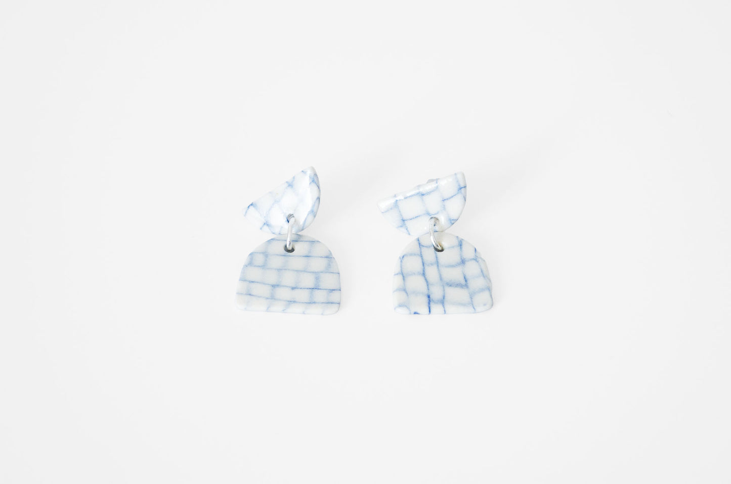 Nerikomi Swaying Porcelain Earrings