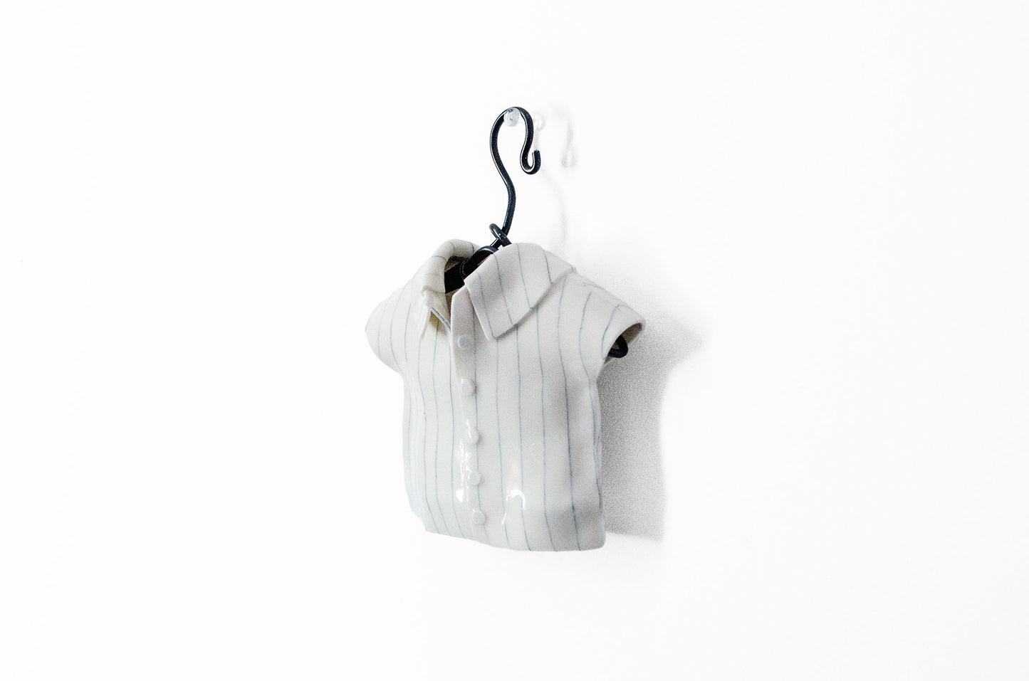 Striped Shirt Hanging Vase