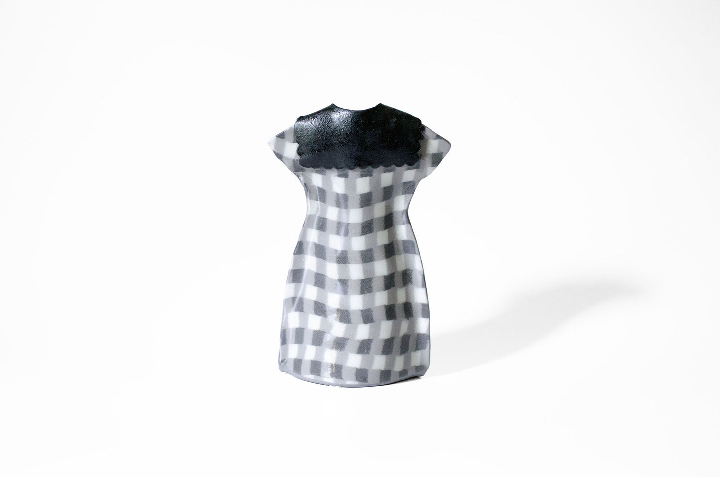 Nerikomi Porcelain Dress Shape Bud Vase (Large)