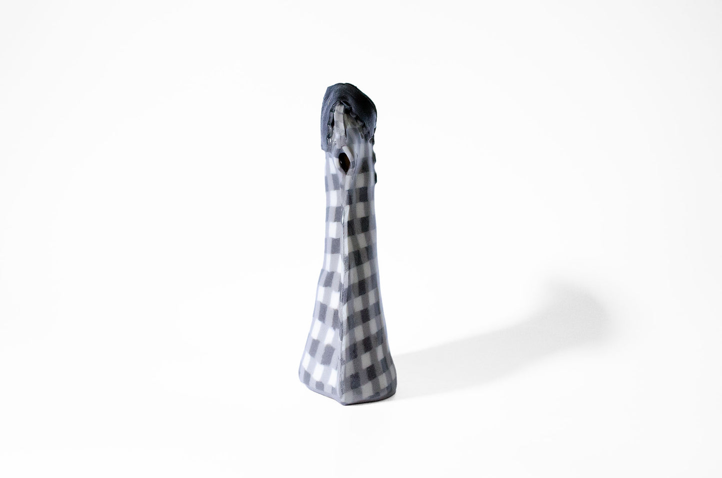 Nerikomi Porcelain Dress Shape Bud Vase (Large)