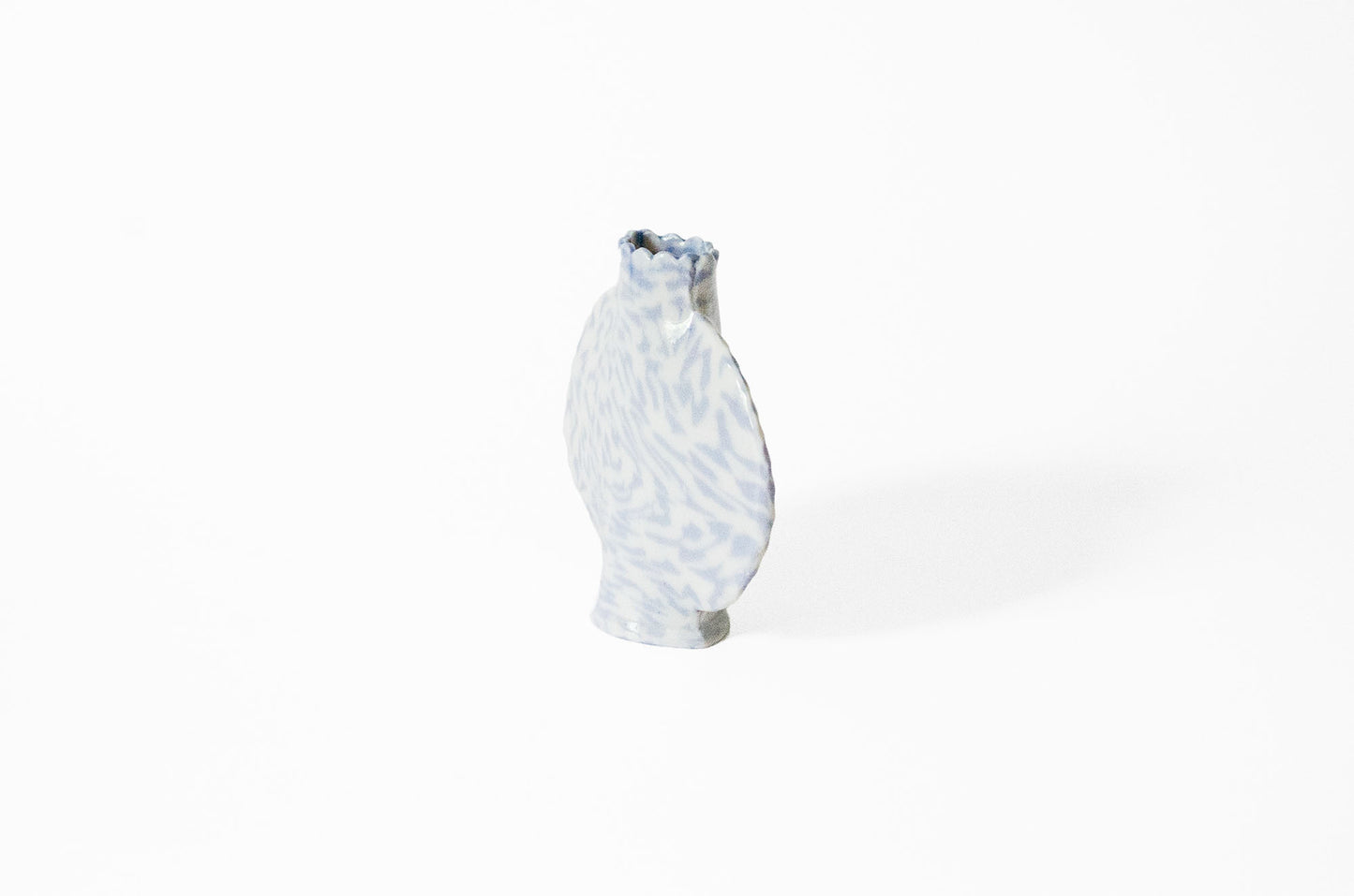 Small Nerikomi Floral Bud Vase