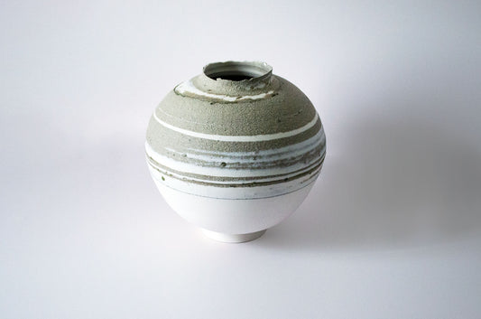 Large Neriage Moon Jar