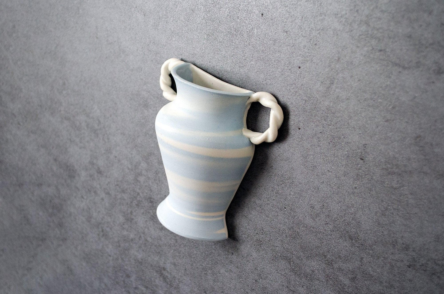 Amphora Wall Vase Saori M Stoneware