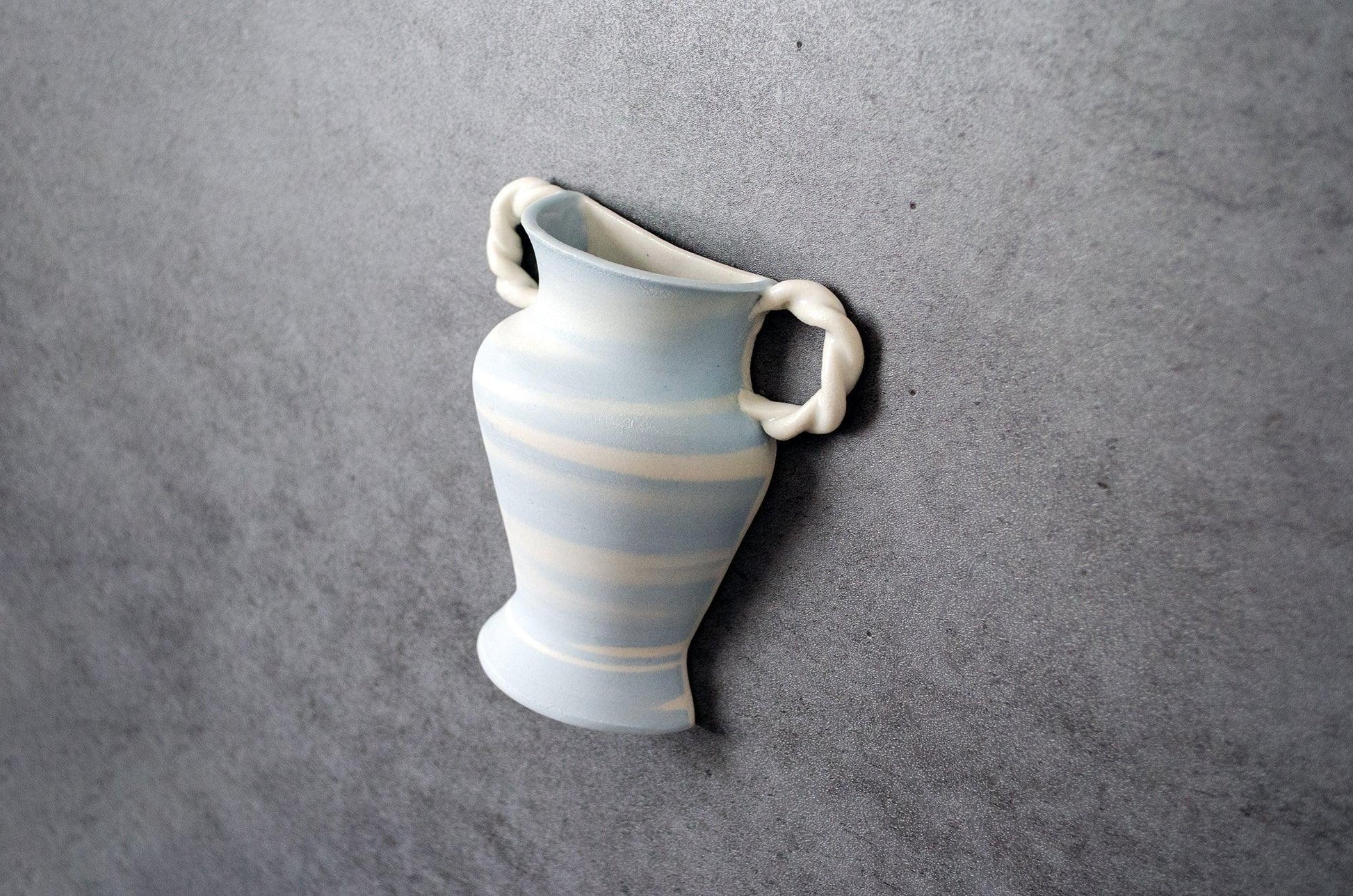 Amphora Wall Vase Saori M Stoneware