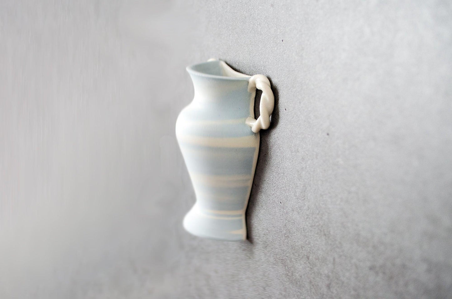 Amphora Wall Vase Saori M Stoneware