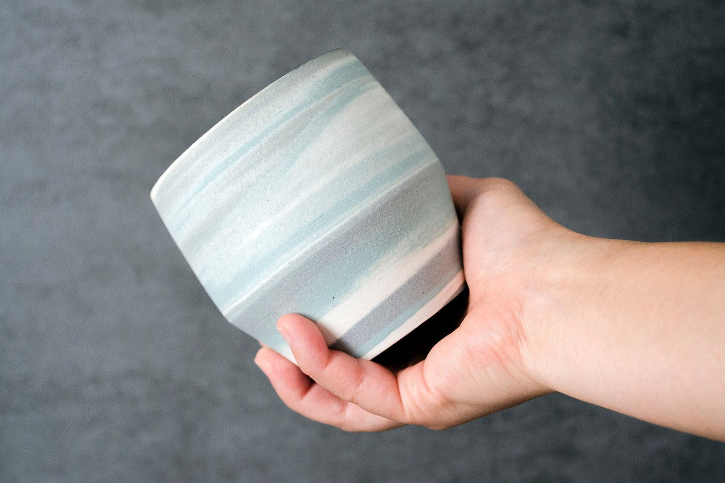 Candleholder Saori M Stoneware