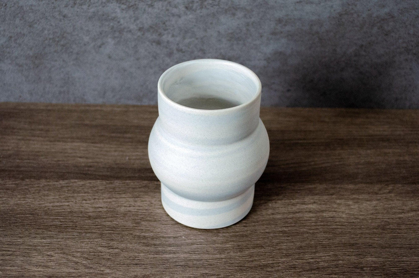 Curved Flower Vase Saori M Stoneware
