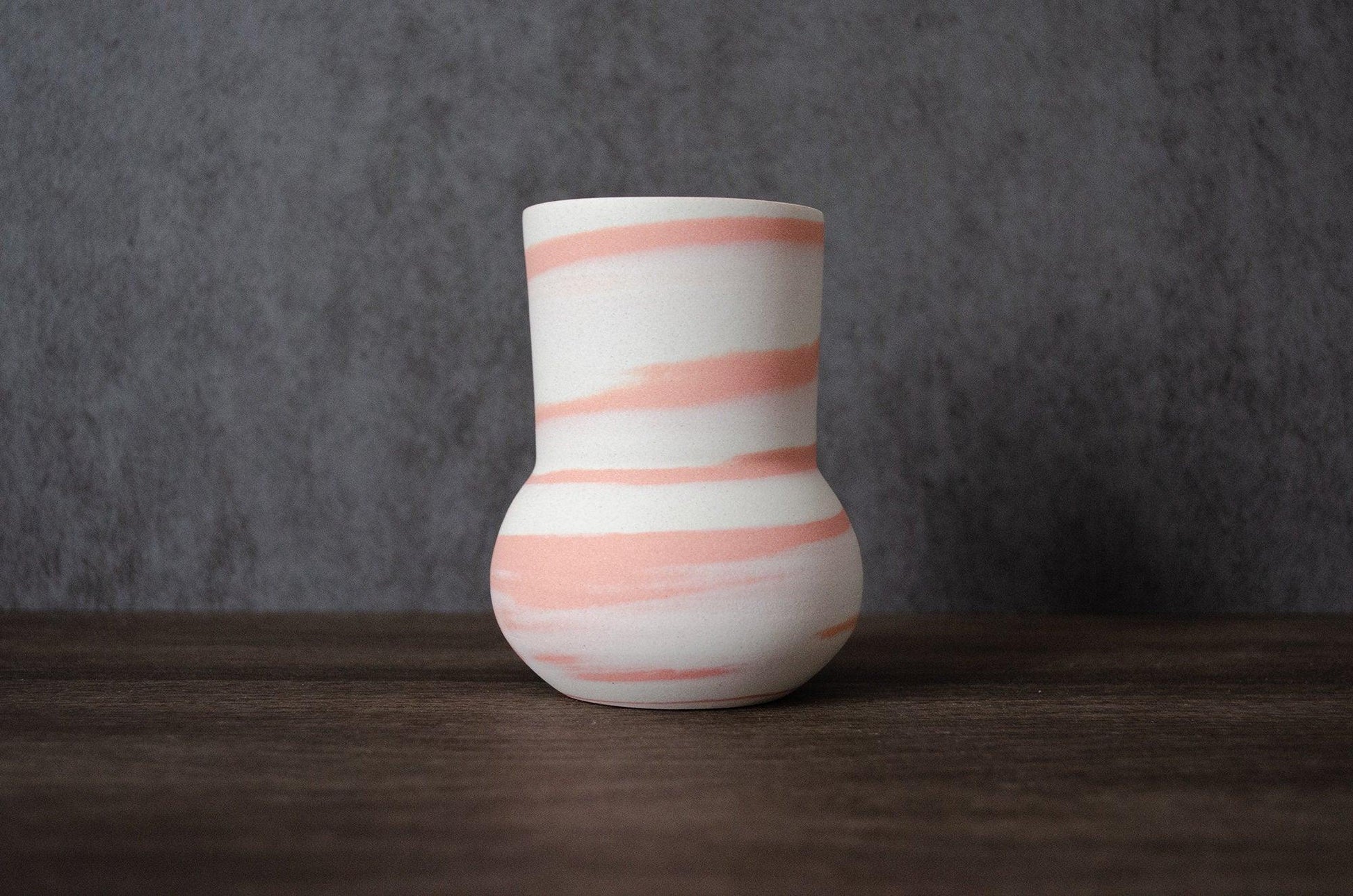 Mini Pink Vase Saori M Stoneware