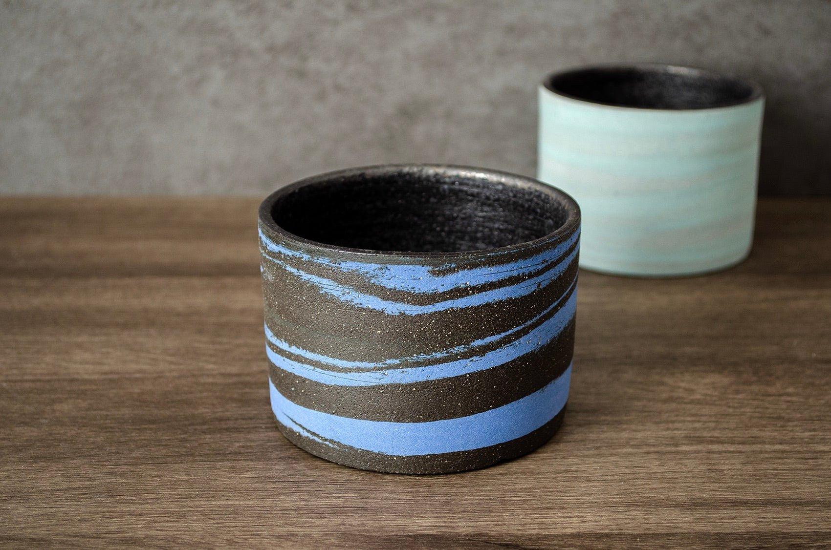 Quarter Size Planter Saori M Stoneware