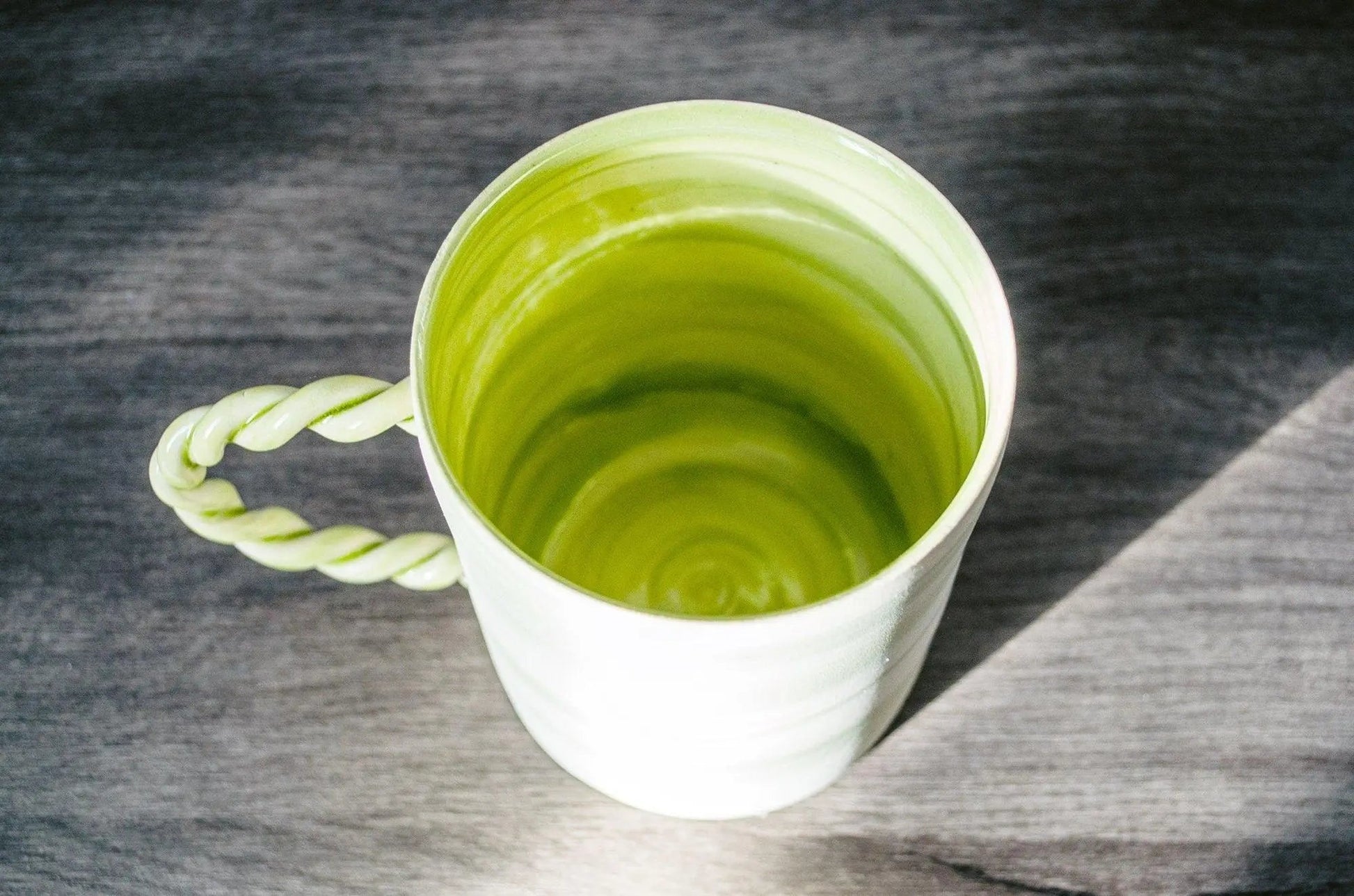 Twisted Handle Mug - Saori M Stoneware
