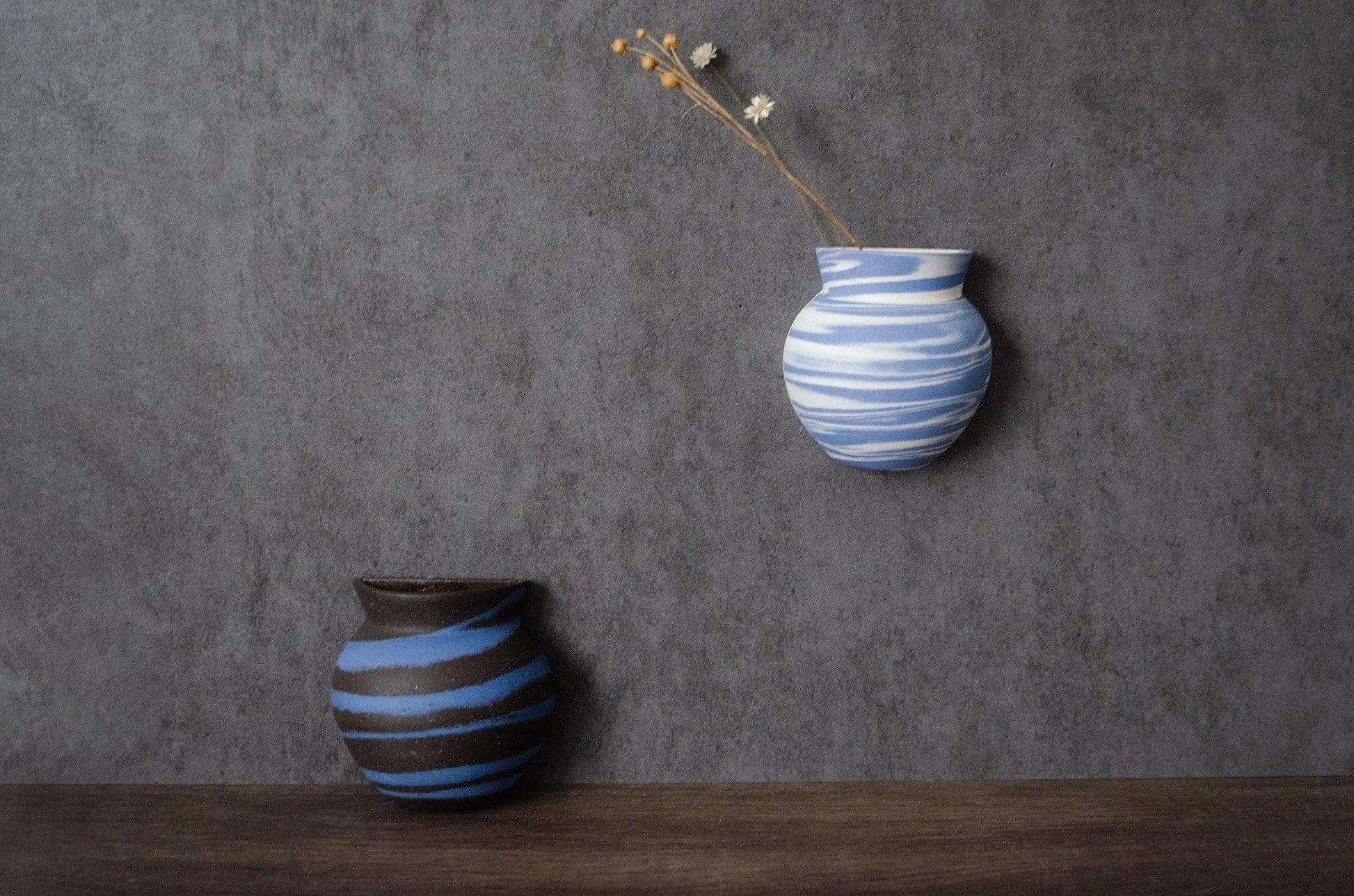 Wall Vase - Saori M Stoneware