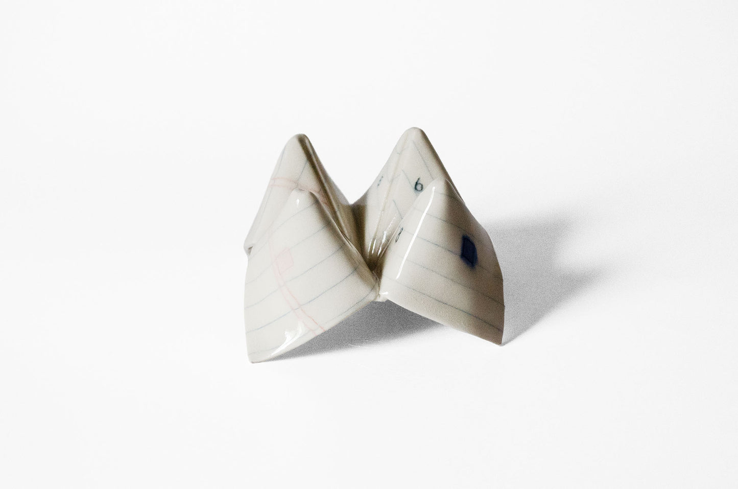 Nerikomi Notepad Origami Fortune Teller Sculpture