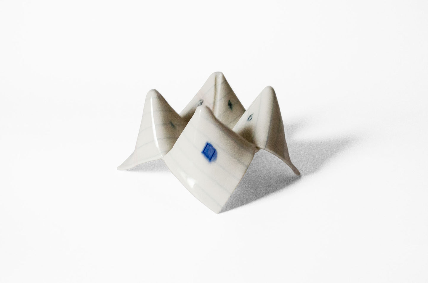 Nerikomi Notepad Origami Fortune Teller Sculpture