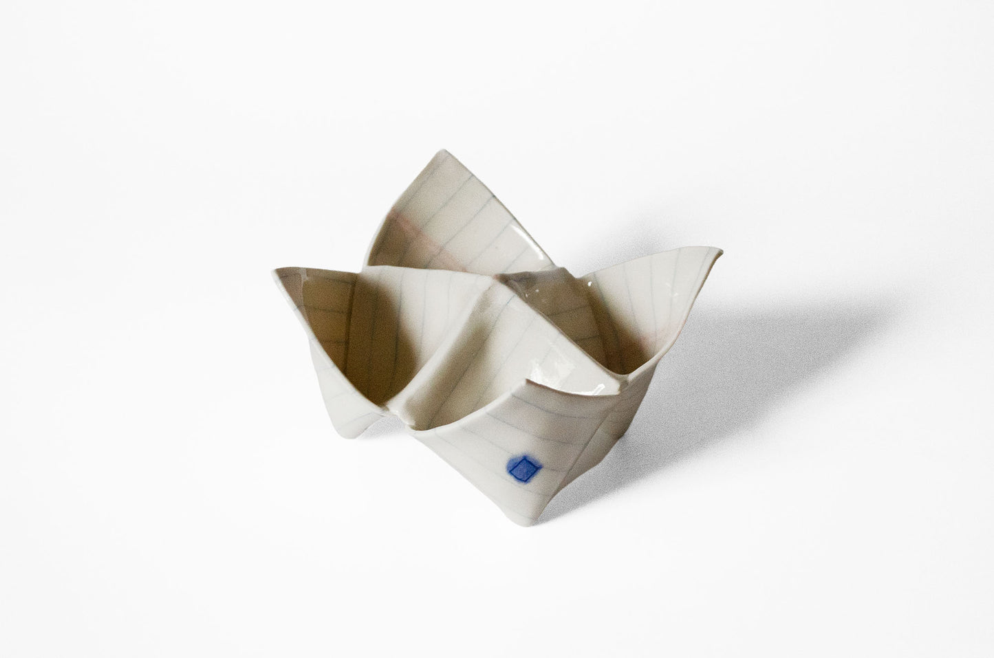 Nerikomi Notepad Origami Fortune Teller Sculpture