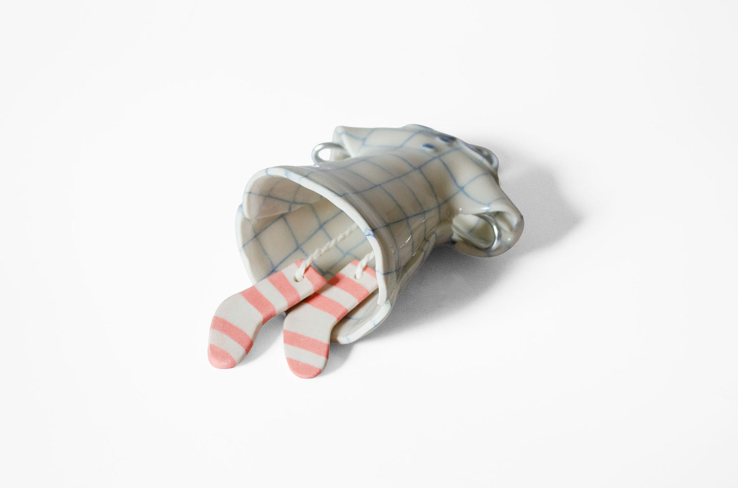 Nerikomi Porcelain Dress Hanging Bell