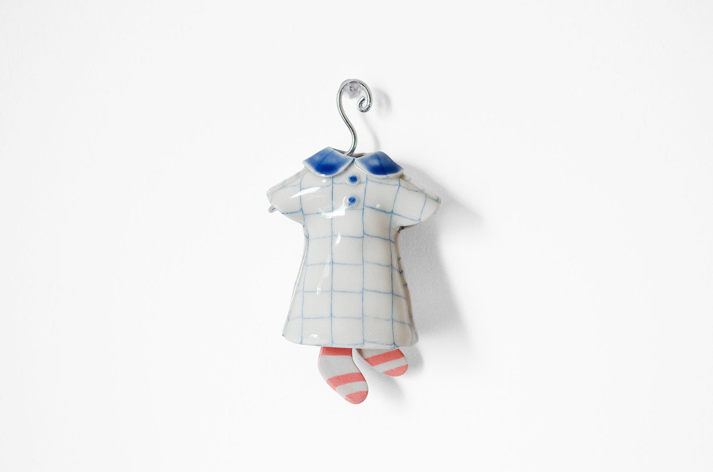 Nerikomi Porcelain Dress Hanging Bell