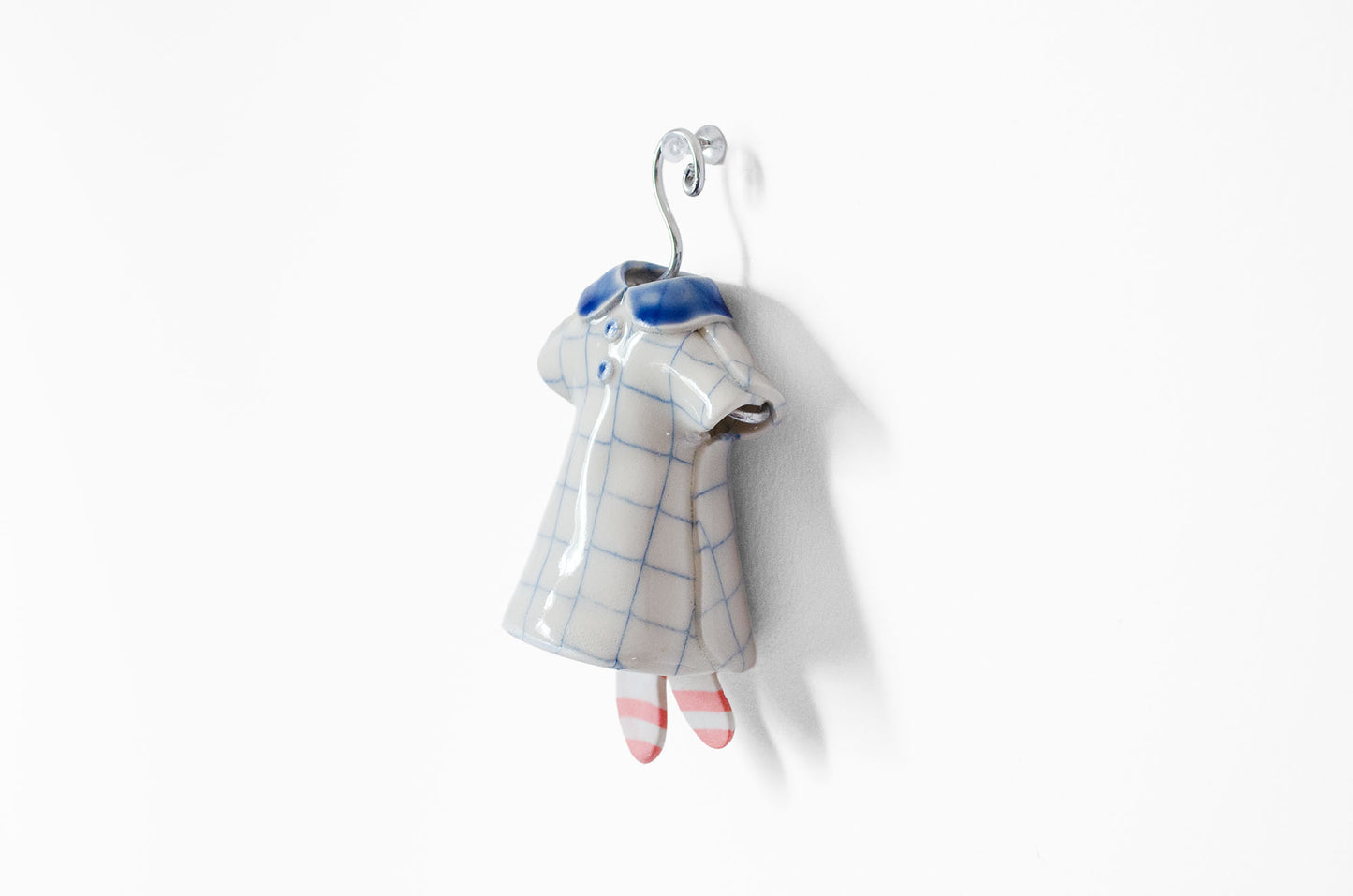 Nerikomi Porcelain Dress Hanging Bell