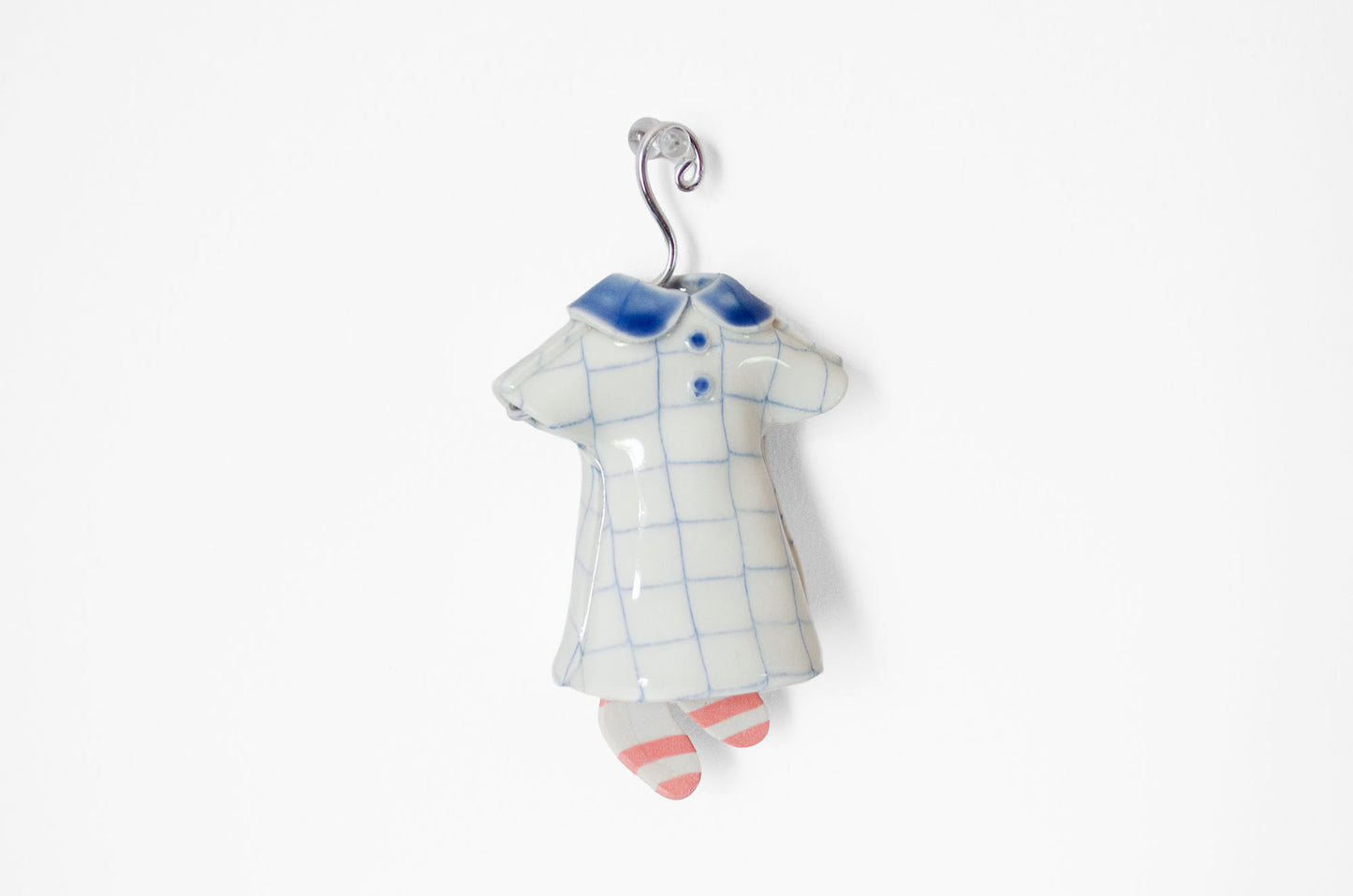 Nerikomi Porcelain Dress Hanging Bell