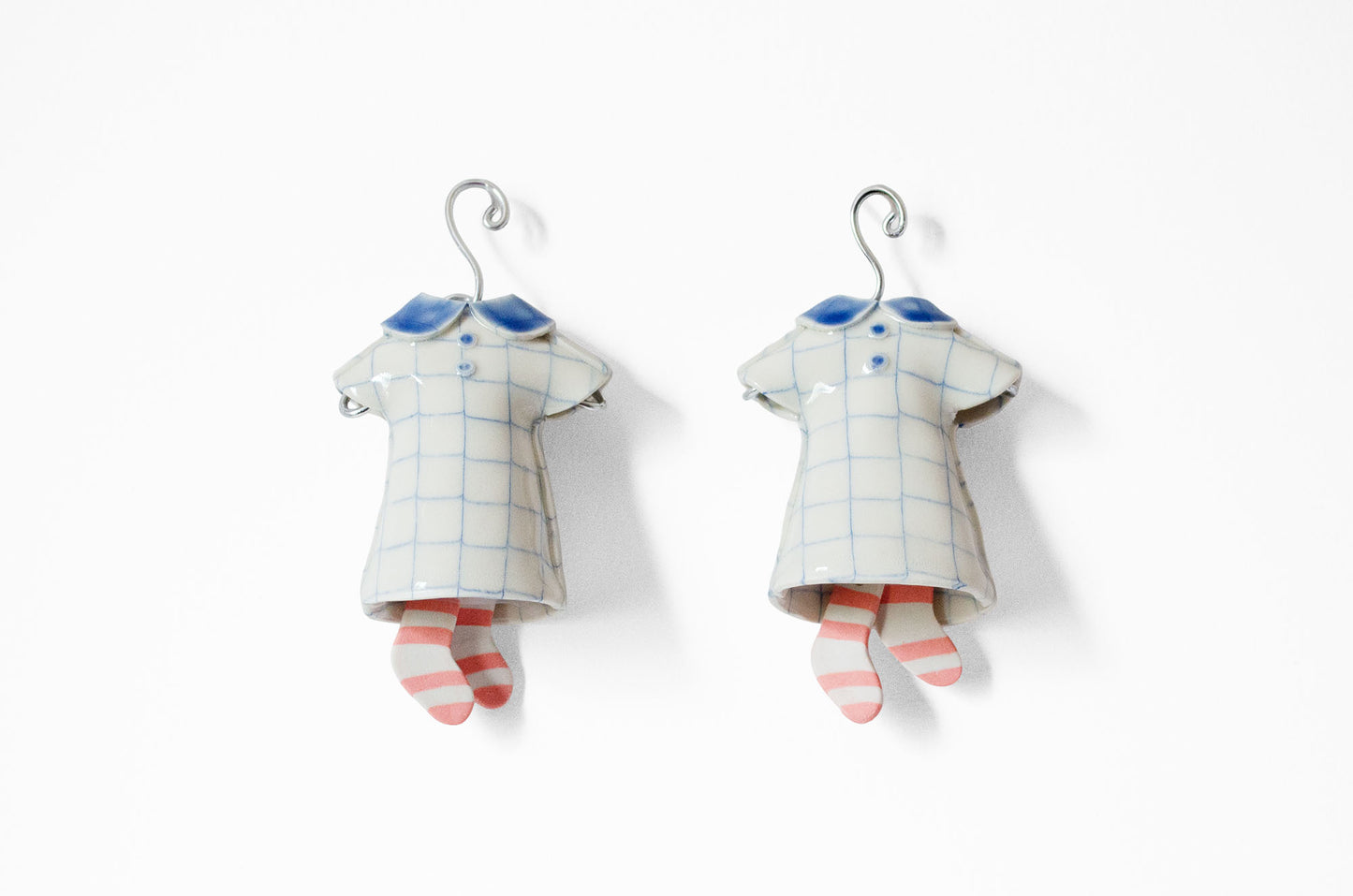 Nerikomi Porcelain Dress Hanging Bell