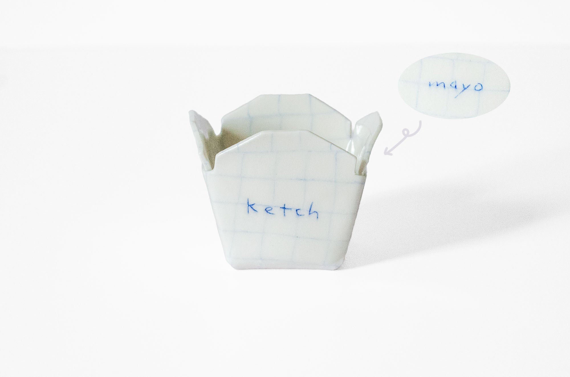 Nerikomi Takeout Sauce Cup