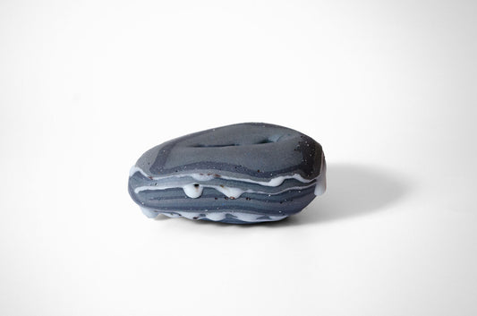 Nerikomi Ceramic Vase – Stone Form