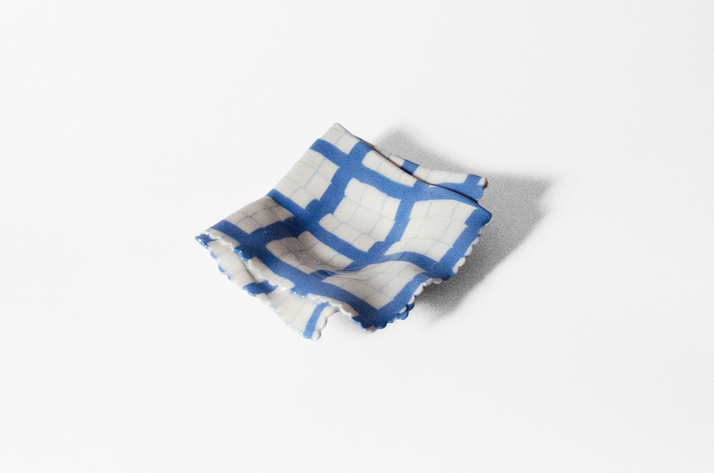 Nerikomi Handkerchief Dish
