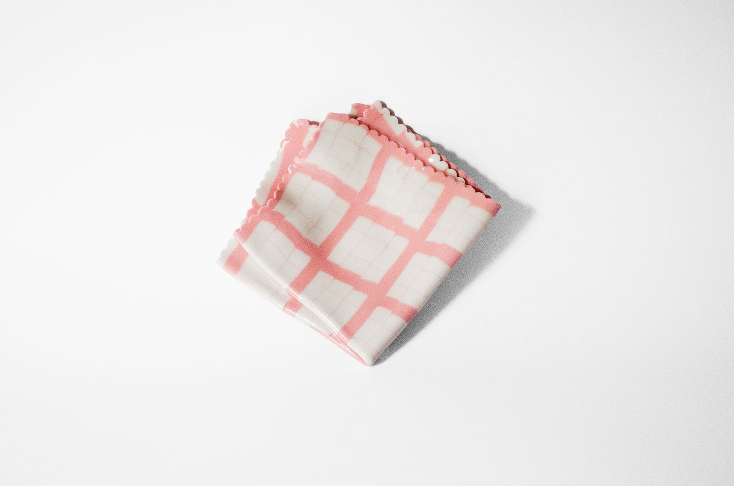 Nerikomi Handkerchief Dish