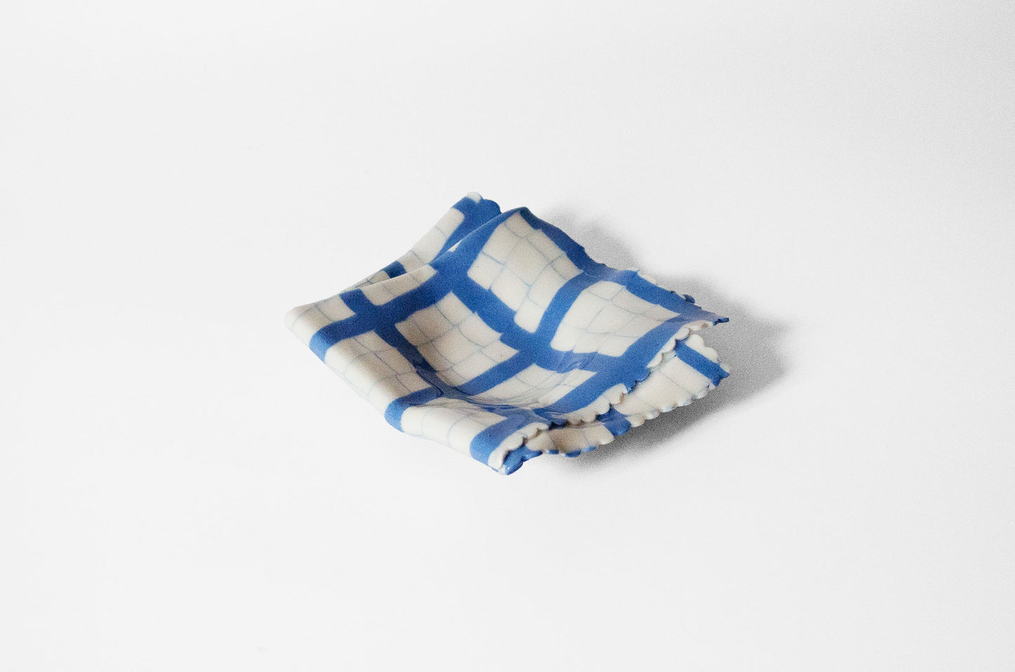 Nerikomi Handkerchief Dish