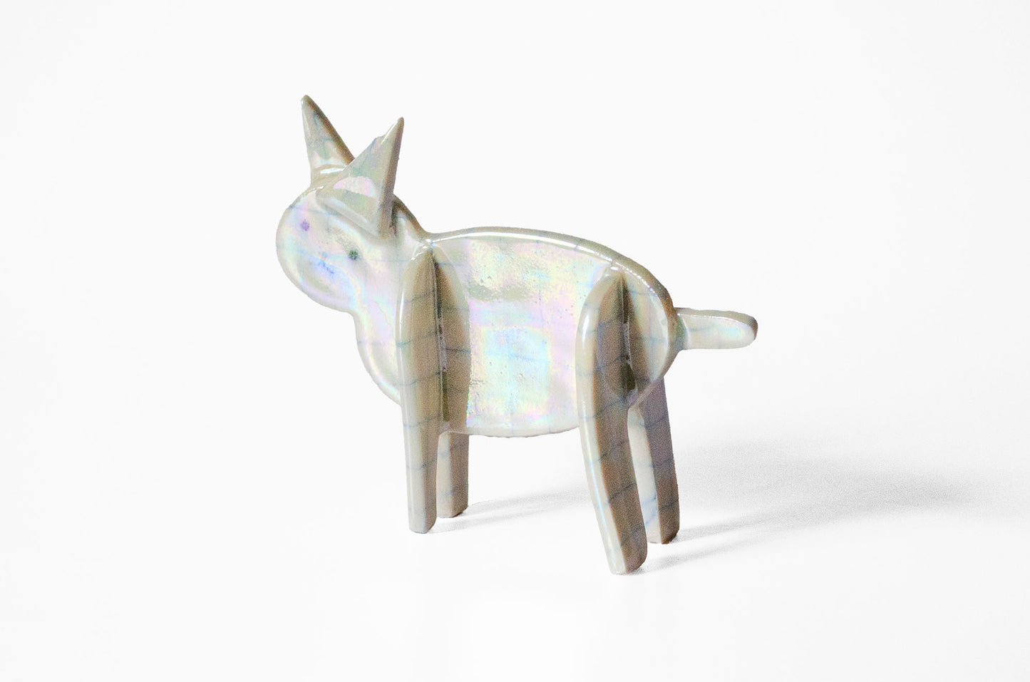 Nerikomi Porcelain Paper Figurine