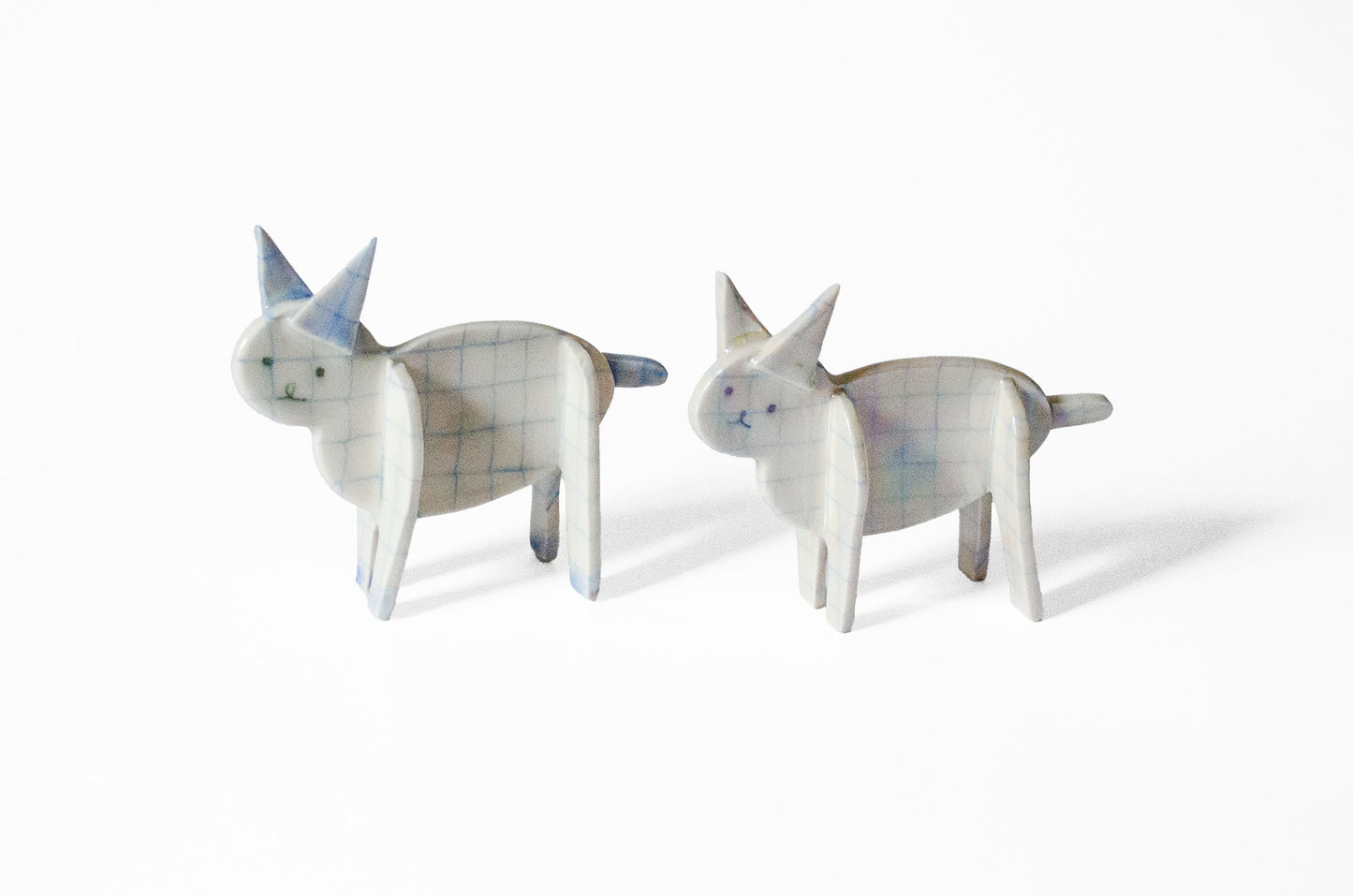 Nerikomi Porcelain Paper Figurine