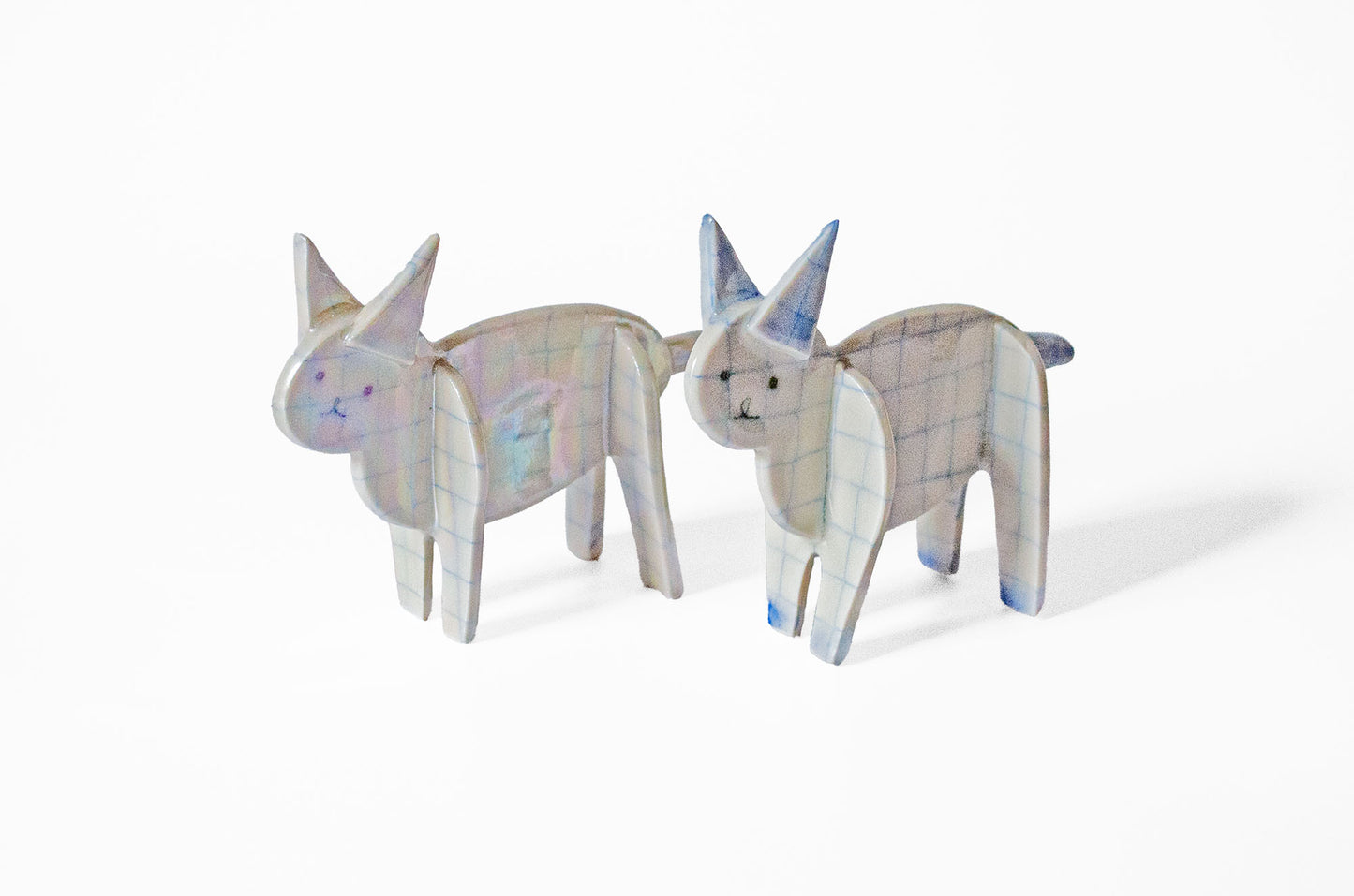 Nerikomi Porcelain Paper Figurine