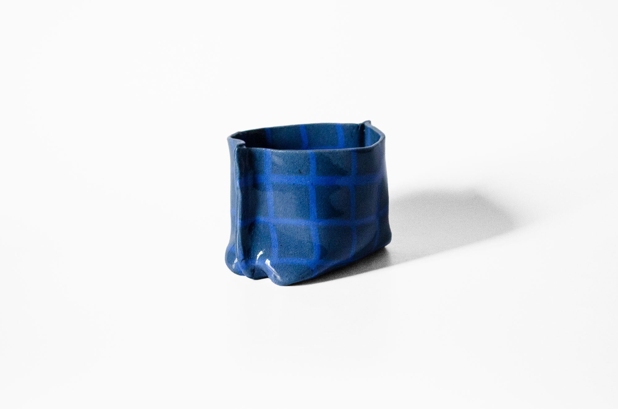 Short Nerikomi Bag Vase