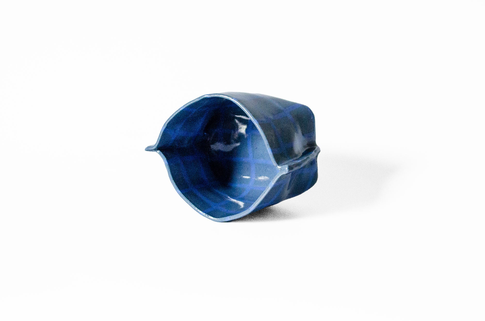 Short Nerikomi Bag Vase